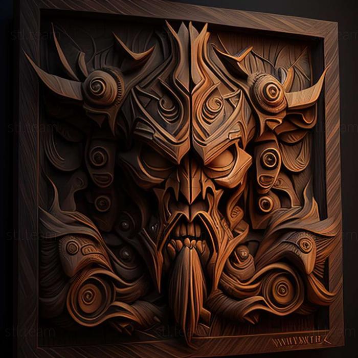 3D model World of Warcraft Warlords of Draenor game (STL)